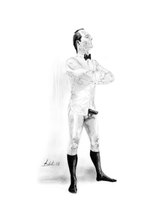 Load image into Gallery viewer, Outplaying Bond - Bbk Original Art Fine Print