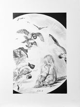 Load image into Gallery viewer, She Taught Us To Fly - Bbk Original Art Fine Print