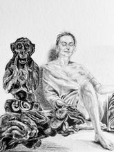 Load image into Gallery viewer, Guarding Her Peace - Bbk Original Art Fine Print