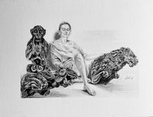 Load image into Gallery viewer, Guarding Her Peace - Bbk Original Art Fine Print