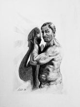 Load image into Gallery viewer, Patching Character Defect - Bbk Original Art Fine Print