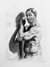 Load image into Gallery viewer, Patching Character Defect - Bbk Original Art Fine Print