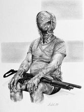 Load image into Gallery viewer, Amended Nation's Balls - Bbk Original Art Fine Print